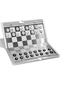 Vitacelli Mini Magnetic Portable Wallet Pocket Chess Board Games  - Image 1