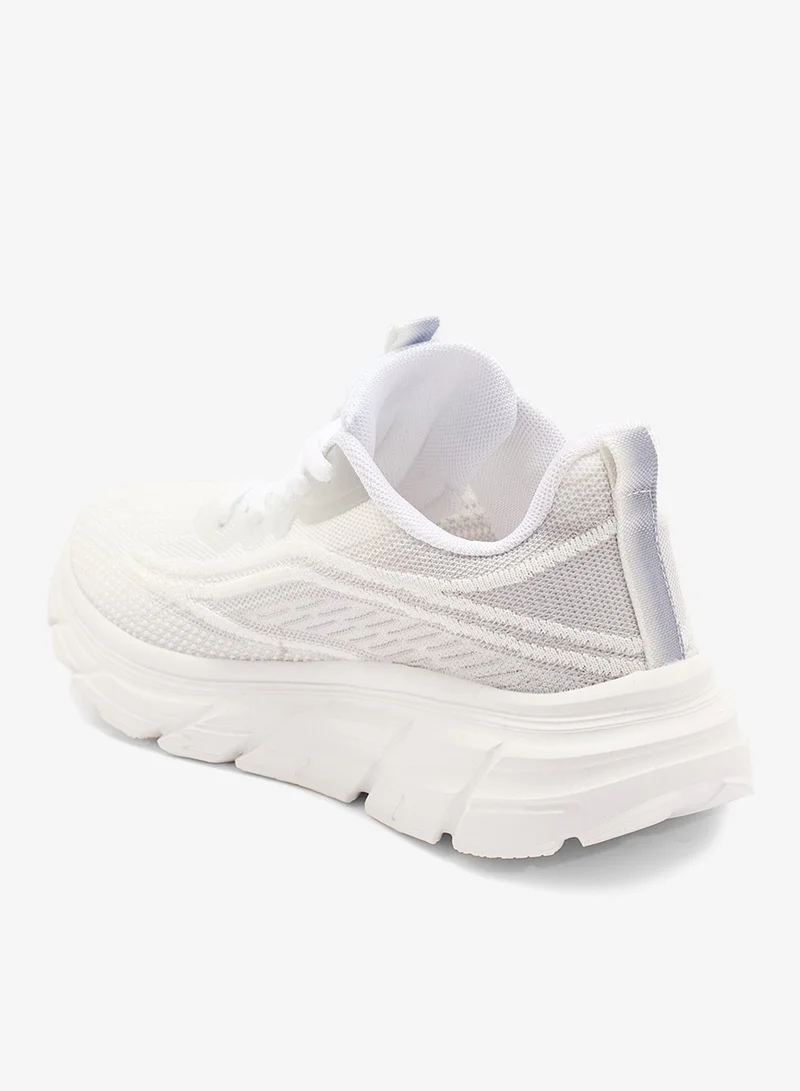 Ginger Lace Up Knit Sneaker