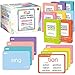 spring flower SpringFlower 712 Sight Words Flash Card600 Dolch Fry High Frequency Sight Word112 Phonic Flash Cards for Kindergarten Homeschool Supplies Games for Kids PreK Kindergarten 1st 2nd 3rd Grade - Image 3