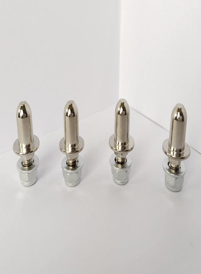 ComsenMed Universal Wheelchair footrest Hanger pins,Replacement Hanger Pin,Leg Rest Pin,Wheelchair and Transport Wheelchair Parts Replacements (4 ea) - Image 1