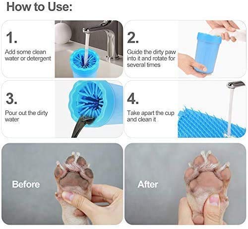 POODLES Dog Paw Cleaner for Claw Care Line,Small/Medium Dogs - Image 4