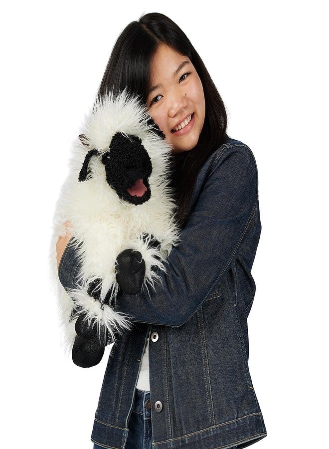 Folkmanis Valais Blacknose Sheep Hand Puppet - Image 3