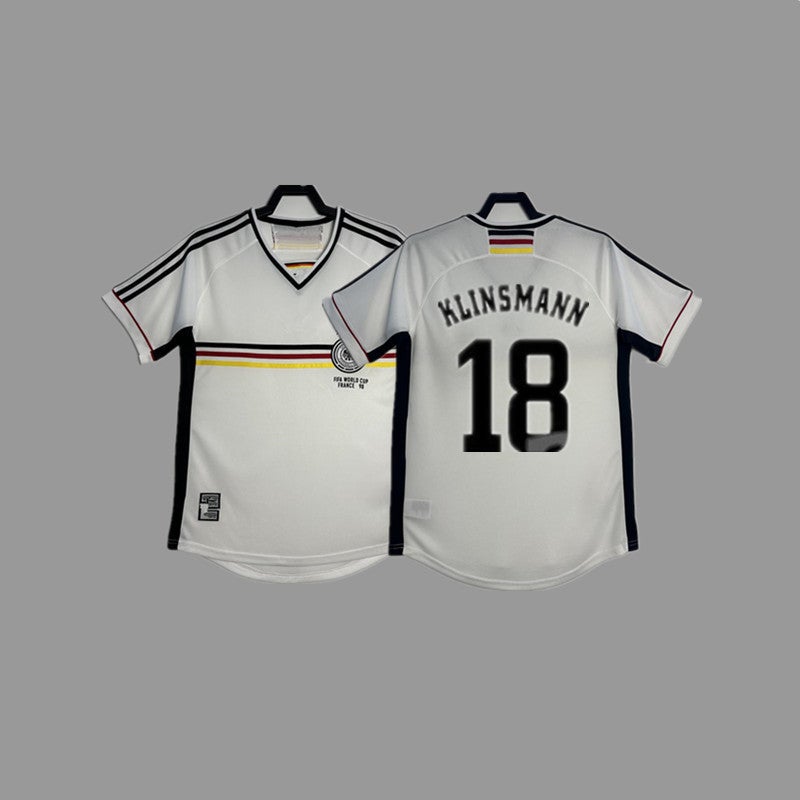 Germany Retro Jersey Football Jersey Classic Nostalgic Reprint Home Team Jersey Klose Mateus Muller Jersey - Image 1