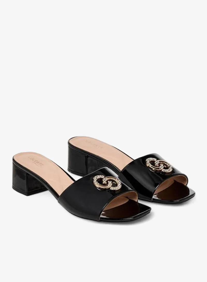سيليست Women Block Heel Sandals Ramadan Collections