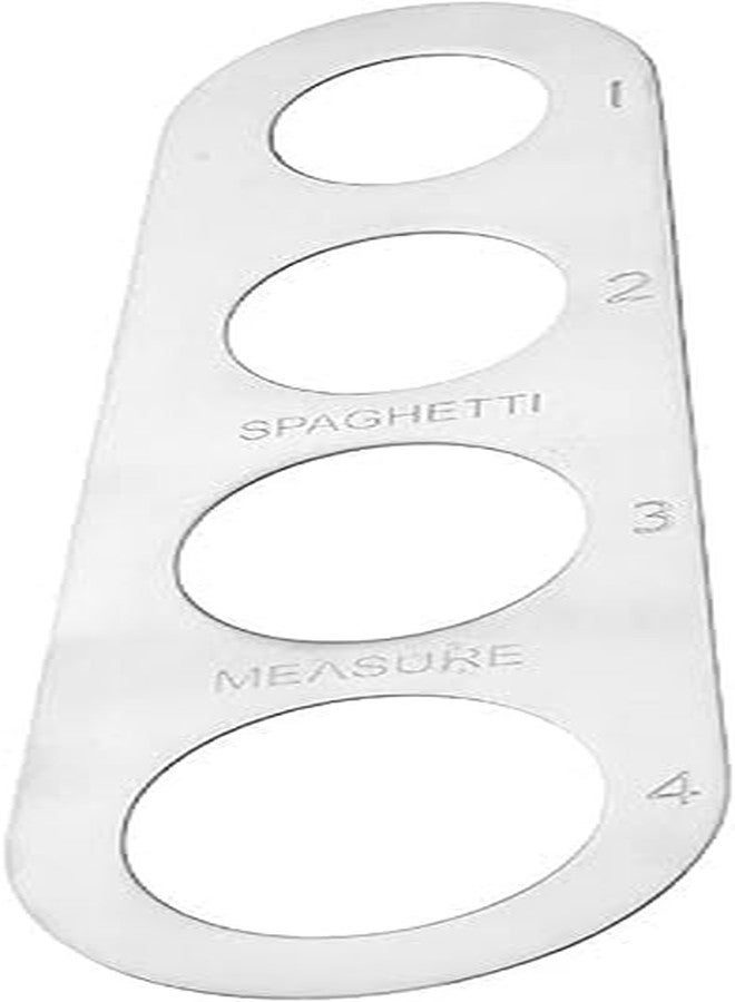 Tustao Silvery Spaghetti Measurer, Stainless Steel Spaghetti Measurer Measuring Tool Pasta Portion Control Gadgets Portion Cooking Tool for Pasta and Noodles Creative, Cook's Tool and Gadget Sets - Image 1