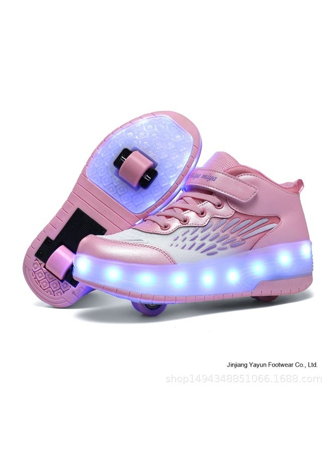 Kids' Rollover Shoes - Dual-Wheel Flying Sneakers