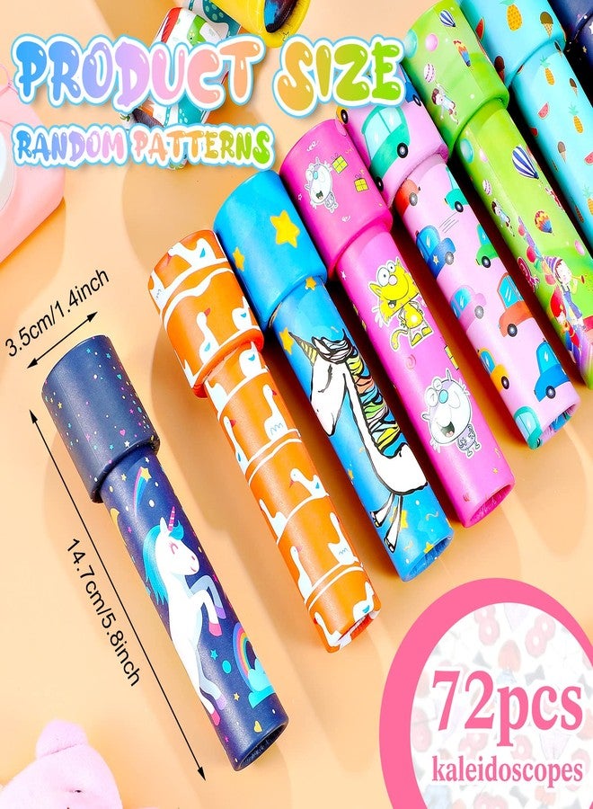 Jerify ألعاب كاليودوسكوب جيريفي 72 قطعة للأولاد والبنات كاليودوسكوبات كلاسيكية بالجملة ألعاب تعليمية هدايا عودة لحفلة عيد الميلاد ملء حقائب الهدايا لمدرسة الفصل الدراسي جائزة كرنفال نمط عشوائي - Image 2
