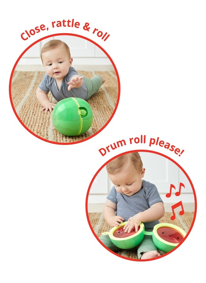 Skip Hop - Farmstand Rattle Melon Drum - Image 1