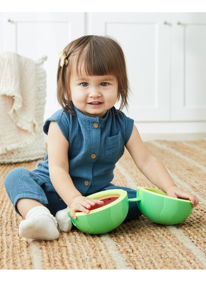 Skip Hop - Farmstand Rattle Melon Drum - Image 1