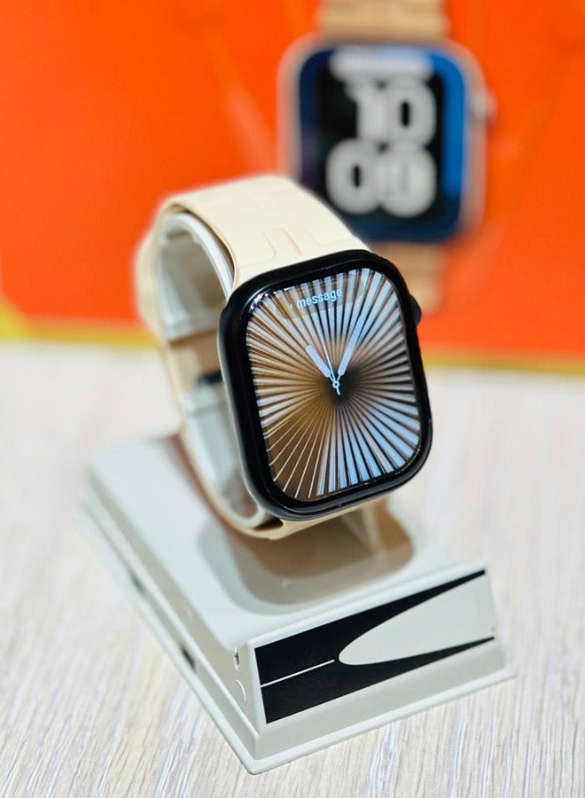 M55 Pro Max Stylish Smart Watch + 5 Strap  - Image 2