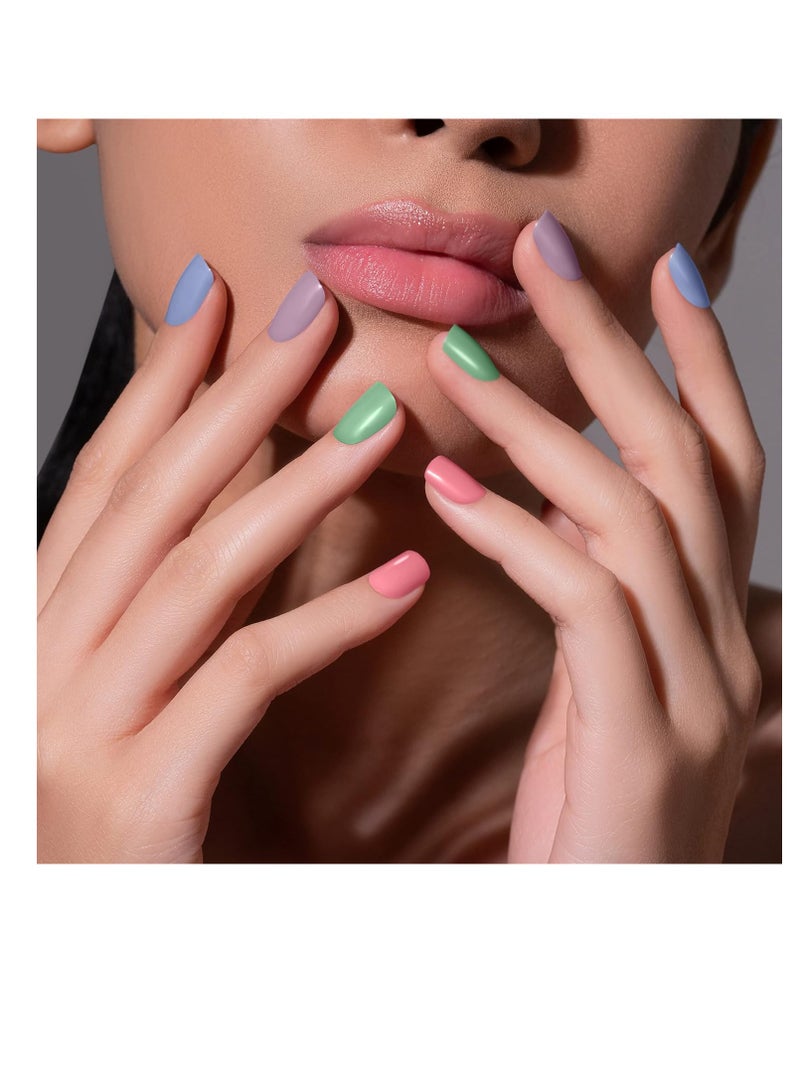 Renee Renee Gloss Touch Nail Paint Set of 4 Quick Drying Nail Polish  Glossy Gel Finish Nail Kit  Highly Pigmented and Long Lasting Nail Enamel Chip Resistance 5ml Each  Gift Set for Women - Image 4