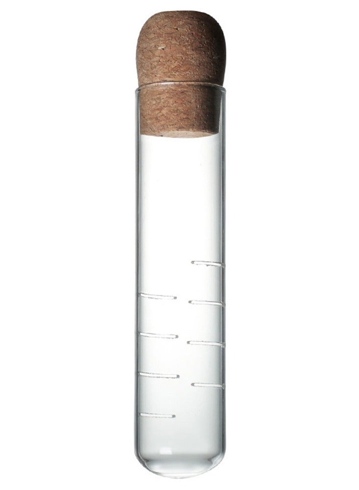 Personality Test Tube Shape Glass Tea Infusers for Loose Tea Clear Tea Strainer Travel Quickly Tea Maker Mini Portable Tea Filter - Image 5