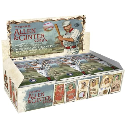 Topps 2023 Topps Allen & Ginter Baseball Hobby Box 24 Packs Per Box - Image 1
