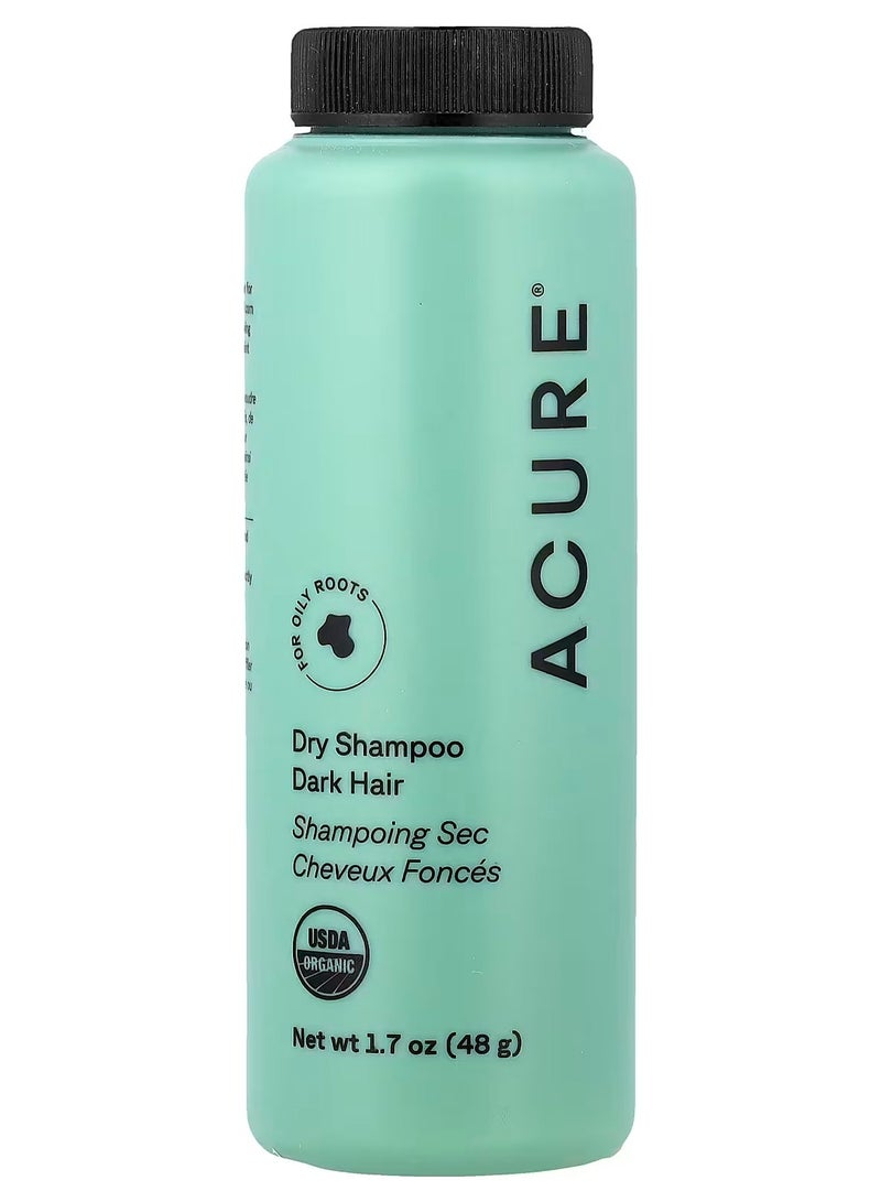 ACURE, Dry Shampoo, Dark Hair, For Oily Roots, 1.7 oz (48 g) - Image 1