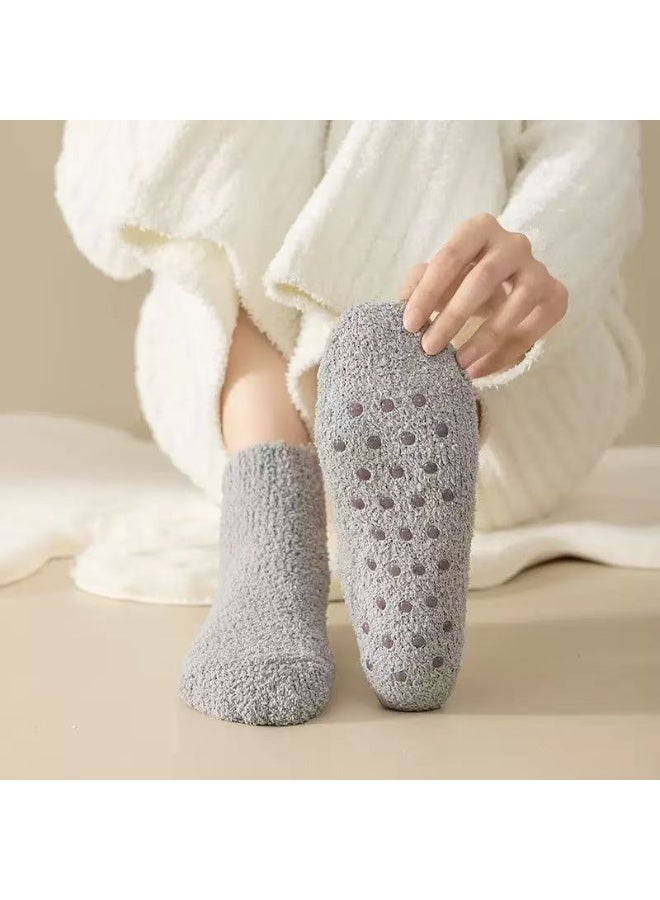 Deyvi Warm & Cozy Ultra-Luxe Cloud Sock for Women & Men - Super Soft Luxurious Fabric Sleep Socks