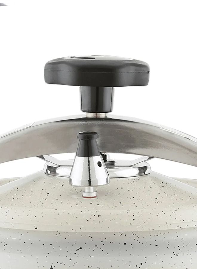 كادي ون قدر ضغط مصنوعة من الجرانيت والألومنيوم بيج / أسود 15لتر - Image 4