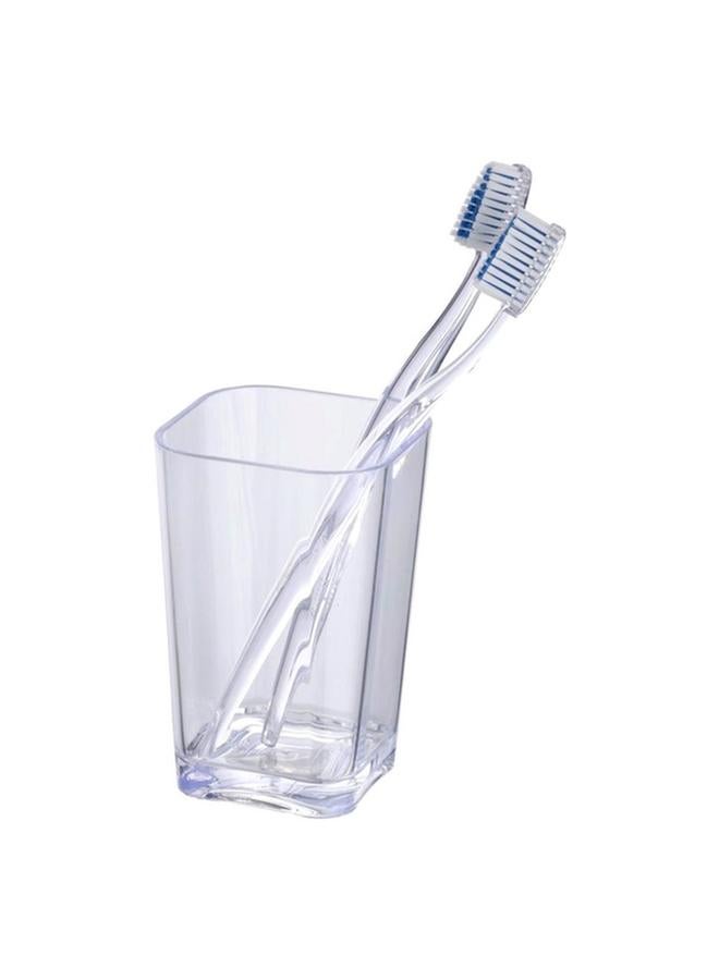 Wenko Candy Durable Polystyrene Toothbrush Holder Tumbler Clear 20299100 - Image 3