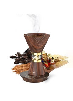 Crownline Crownline IB-413 Electric Incense Burner, 220-240 V, 50-60 Hz, 300-360 W, Compatible with Fragrant Oil, Incense, and Eaglewood  - Image 1