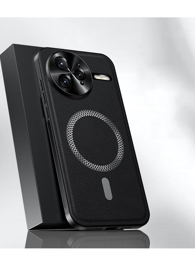 general Phone Case Compatible with Redmi K80 Ultra ,Magnetic Slim Drop Protection Shockproof Lens Protective Leather Back Cover for Redmi K80 Ultra - Image 1