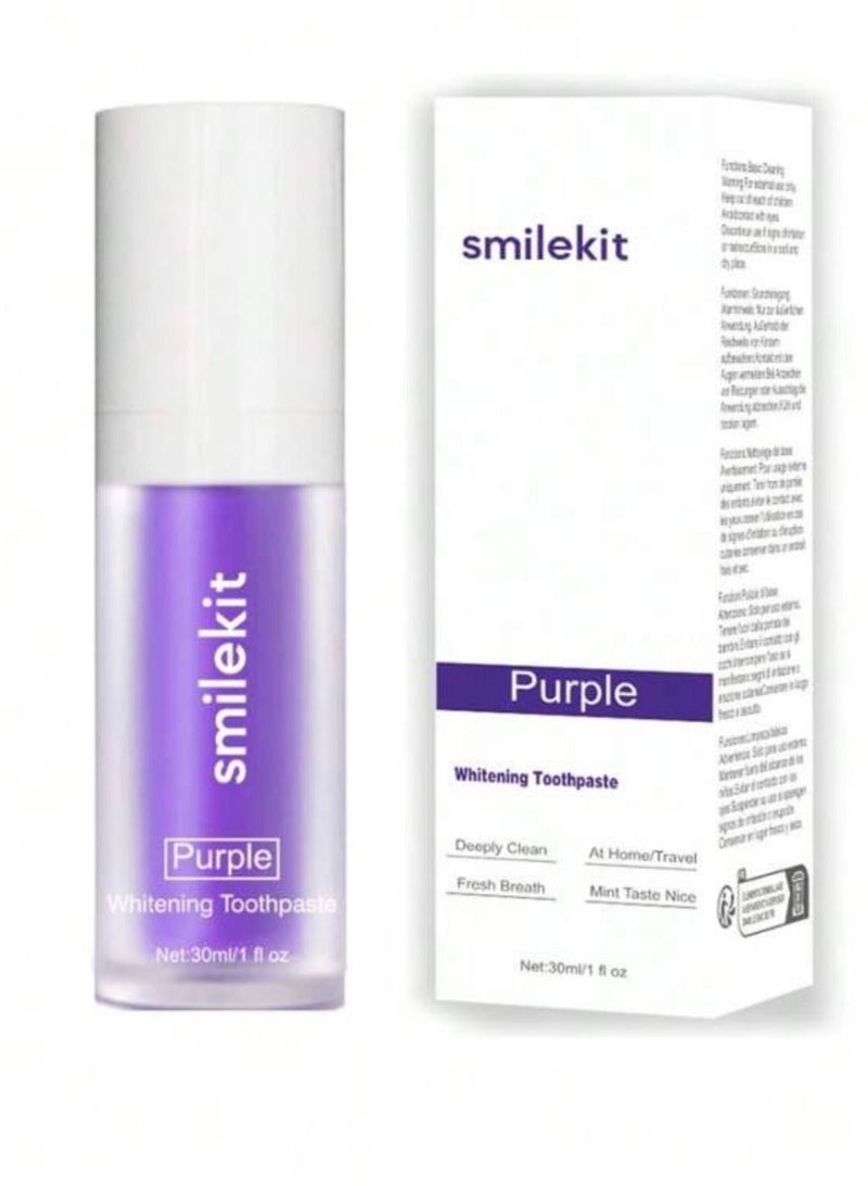 Smilekit Purple Whitening Toothpaste - Image 1