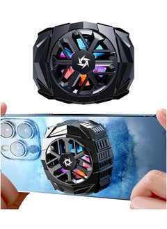 KASTWAVE Phone Cooler Fan, Magnetic Cell Phone Cooler Built-in Battery, Portable Gaming Semiconductor Cooling Compatible with iPhone, Samsung and Google Pixel and More  - Image 1