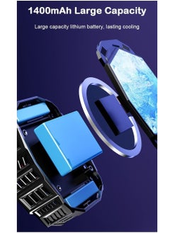 KASTWAVE Phone Cooler Fan, Magnetic Cell Phone Cooler Built-in Battery, Portable Gaming Semiconductor Cooling Compatible with iPhone, Samsung and Google Pixel and More  - Image 2