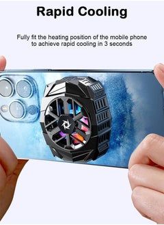 KASTWAVE Phone Cooler Fan, Magnetic Cell Phone Cooler Built-in Battery, Portable Gaming Semiconductor Cooling Compatible with iPhone, Samsung and Google Pixel and More  - Image 4