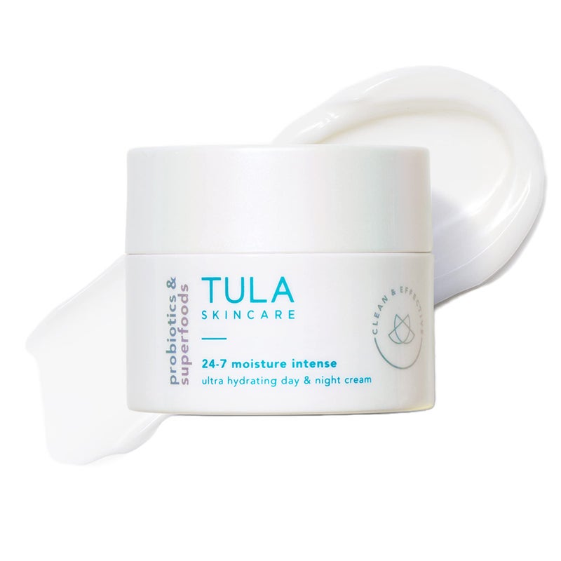 TULA Skin Care 247 Moisture Intense Ultra Hydrating Day Night Cream Ultra Nourishing Moisturizer for Face Improves Soothes Maintains Skin Balance 15 oz