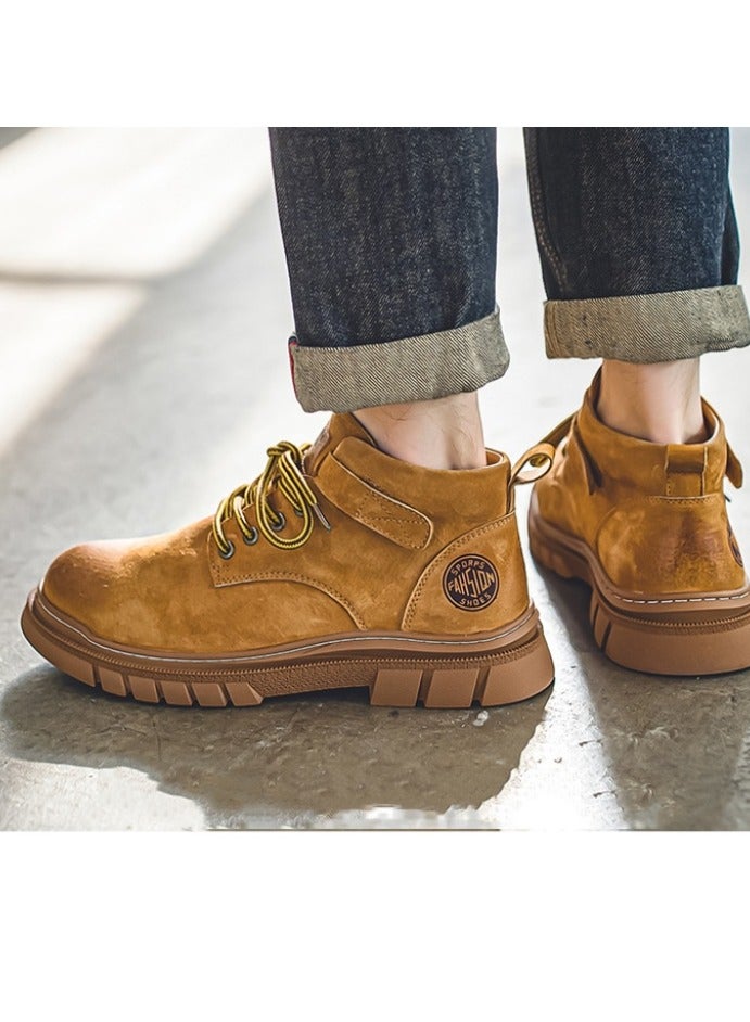 Warrior New Retro Thick Soled High Top Boots  - Image 5