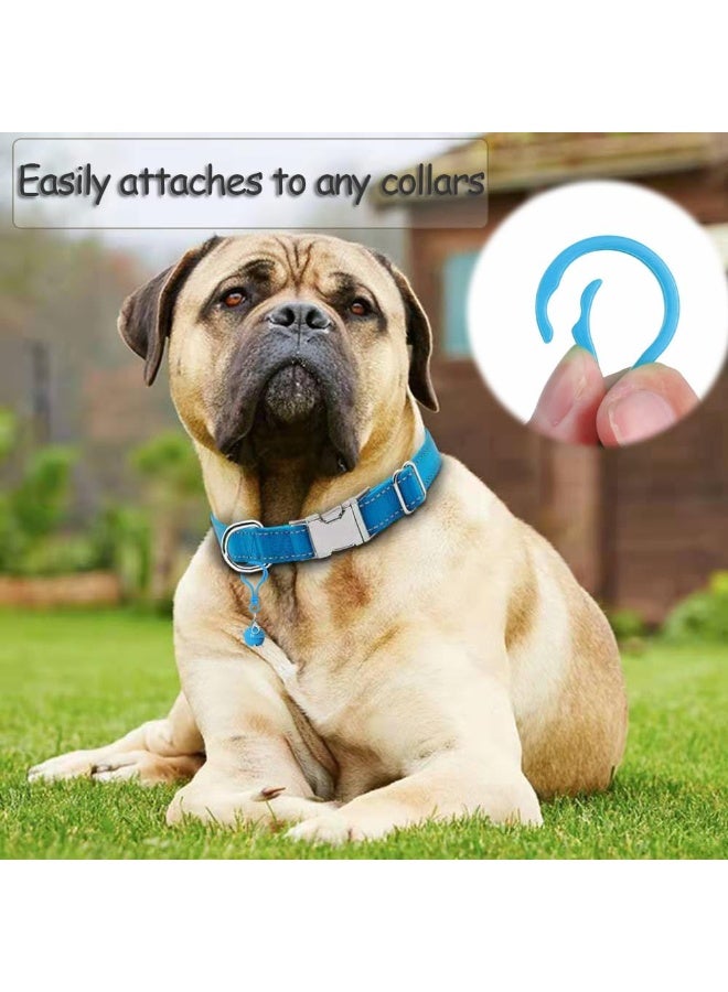 Bells for  Collar 6 pack, Pendant Accessories with1 Pack Stainless Steel Keychain - Image 3