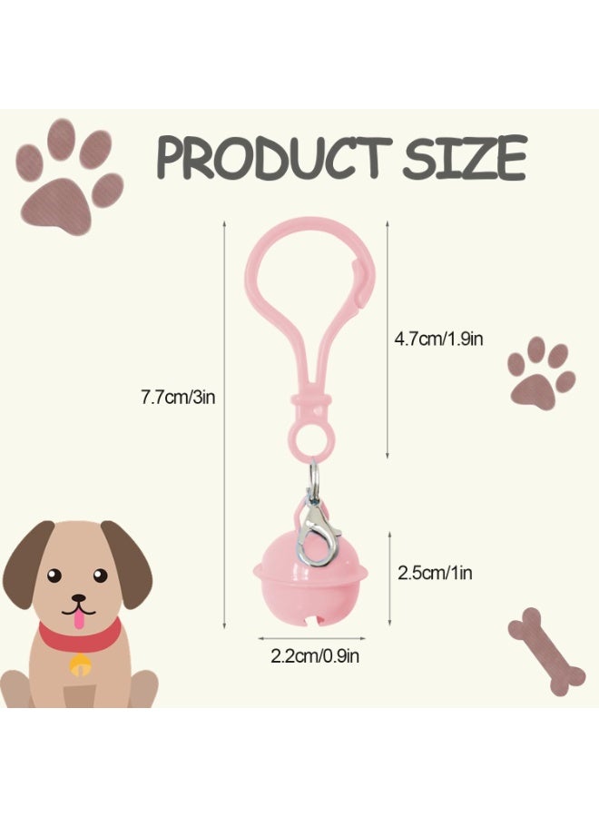 Bells for  Collar 6 pack, Pendant Accessories with1 Pack Stainless Steel Keychain - Image 2