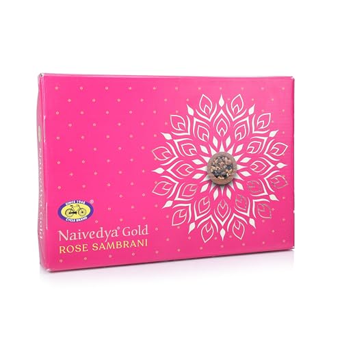 Cycle Pure Naivedya Gold Sambrani Dhoop Cups (Rose), 18 pcs with Holder | Charcoal-Free Havan Cups for Puja, Home & Festivals | Natural Guggal Dhoop for Rituals | Premium Dhoop Cones - Image 4