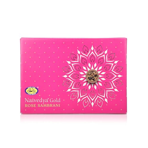 Cycle Pure Naivedya Gold Sambrani Dhoop Cups (Rose), 18 pcs with Holder | Charcoal-Free Havan Cups for Puja, Home & Festivals | Natural Guggal Dhoop for Rituals | Premium Dhoop Cones - Image 5