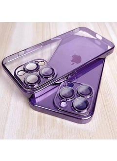 Dexmon iPhone 14 Pro (6.1) Case 3D Camera and Lens Lens Protection Ultra Luxury Razer Plating Case  - Image 1