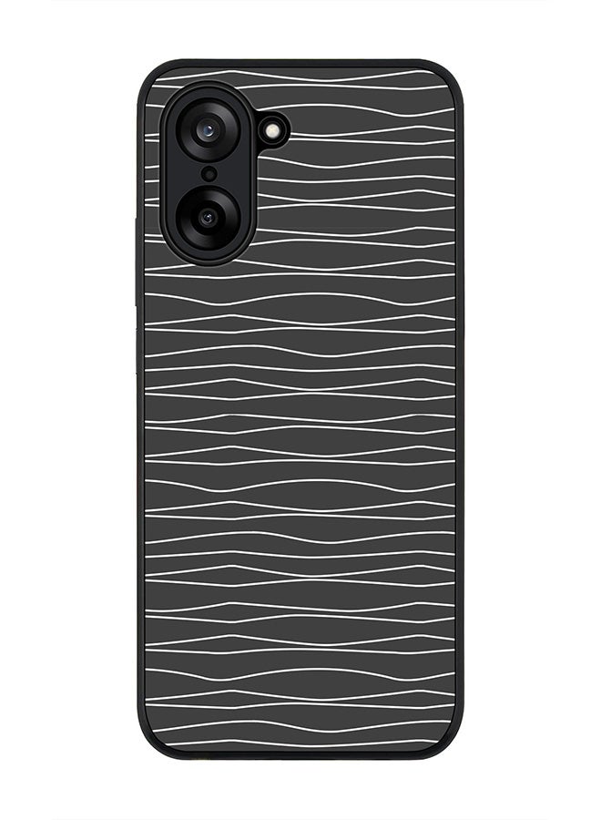Stylizedd For OnePlus Nord CE5 / Ace 5 Racing Case,Slim fit Camera Protection, Shockproof Thin Phone cover  - Squiggly Lines