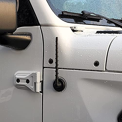 VOFONO Short Antenna for 2007-2025 Jeep Wrangler Gladiator JK JL JT JKU JLU Sahara Rubicon Sport 4xe Willys Mojave, 7 Inch Jeep Replacement Antenna Wrangler Gladiator Accessories - Image 3