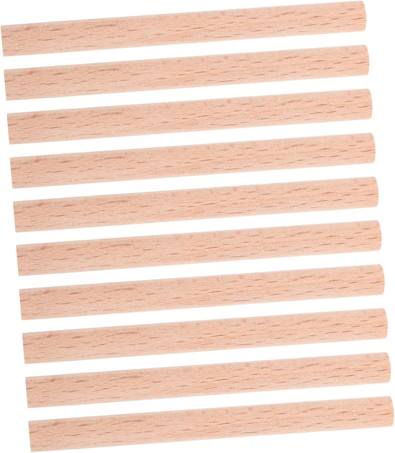 Toyvian 10pcs Enhanced Acoustic Performance Violin Accessories Violin Sound Post Spruce Wood for Professional Violinists - Image 1