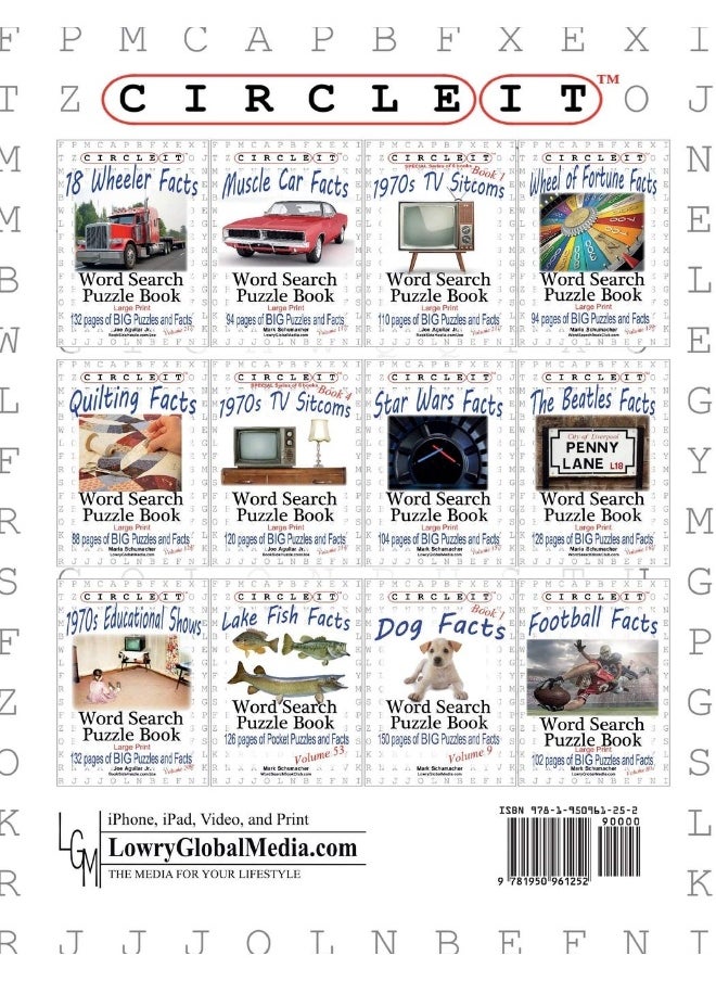 Circle It, Pinball Facts, Word Search, Puzzle Book  - Image 2