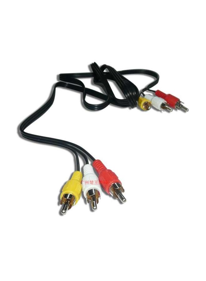 1.5 Meters 3 Meters 3 To 3 AV Line Set-top Box DVD TV 3 To 3 Lotus Head Audio Video Male To Male Line-Color:-2 Three To Three 1.5m Wires  - Image 3