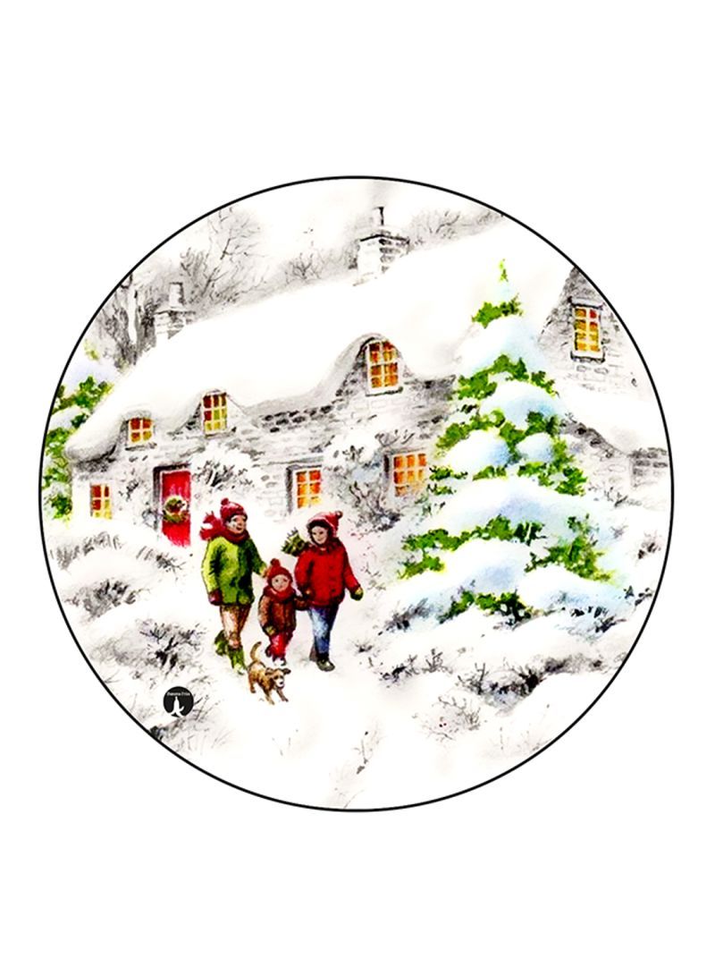 RKN Christmas Printed Mouse Pad Multicolour