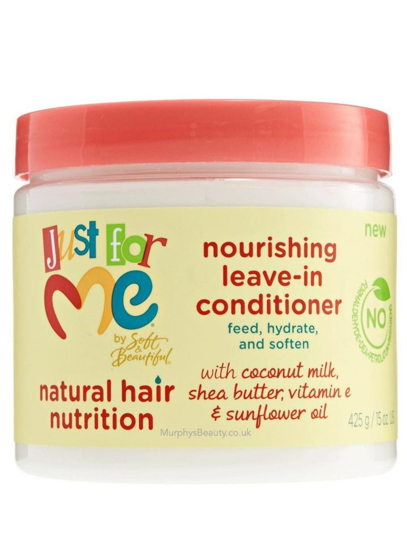 Just for Me Soft & Beautiful Nourishing Leave-in Conditioner 425g