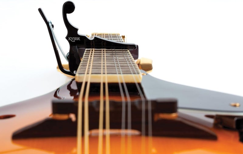 Kyser Musical Products Quick-Change Capo, KBMBA, Black - For Banjos, Ukuleles, & Mandolins, Made in USA, Quality, Strong, Lightweight, Quick & Easy Key Changes, Innovative, Perfect Fit - Image 4