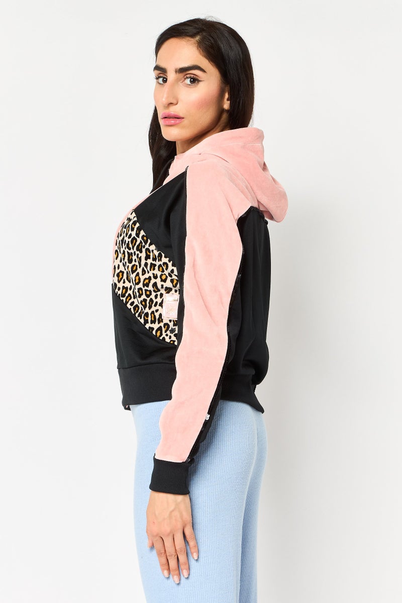 PUMA Women Regular Fit Long Sleeve Outdoor Track Jacket, Multicolor - Image 4