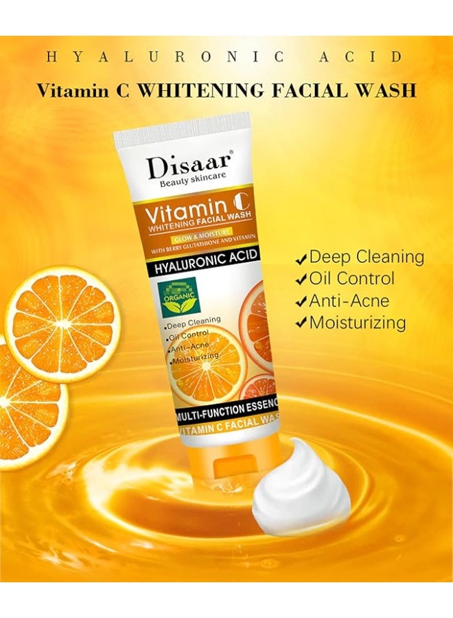 Disaar Vitamin C Whitening Facial Wash 100 ml - Image 2