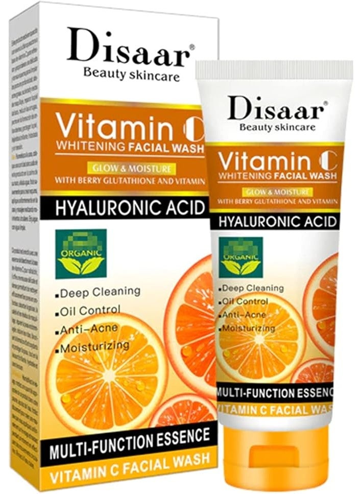 Disaar Vitamin C Whitening Facial Wash 100 ml - Image 1