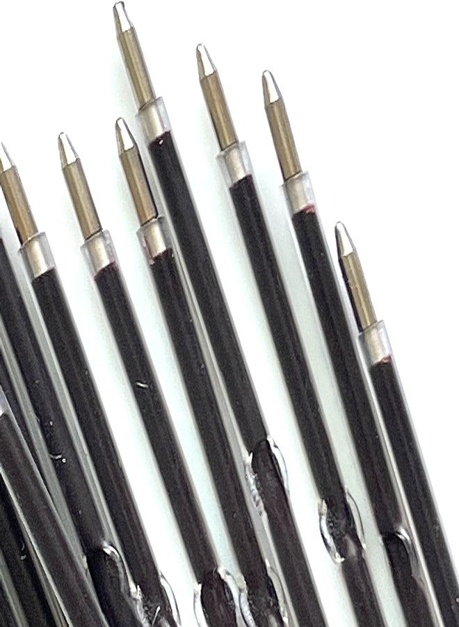 sencoo Senco 24 Pack 0.7 mm Black Retractable Pen Refills Replacement Ink Refills for Retractable Pens - Image 2