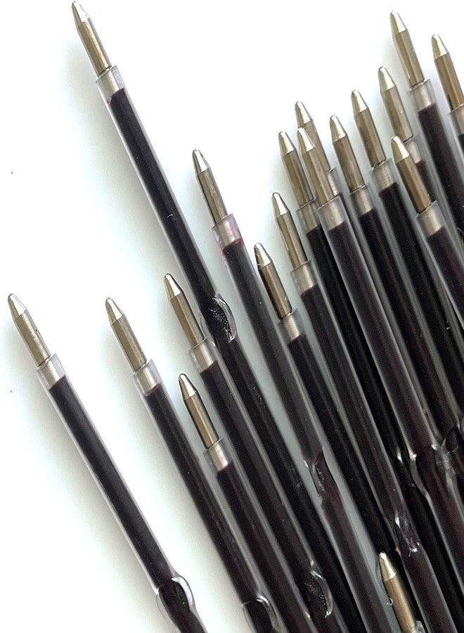 sencoo Senco 24 Pack 0.7 mm Black Retractable Pen Refills Replacement Ink Refills for Retractable Pens - Image 3
