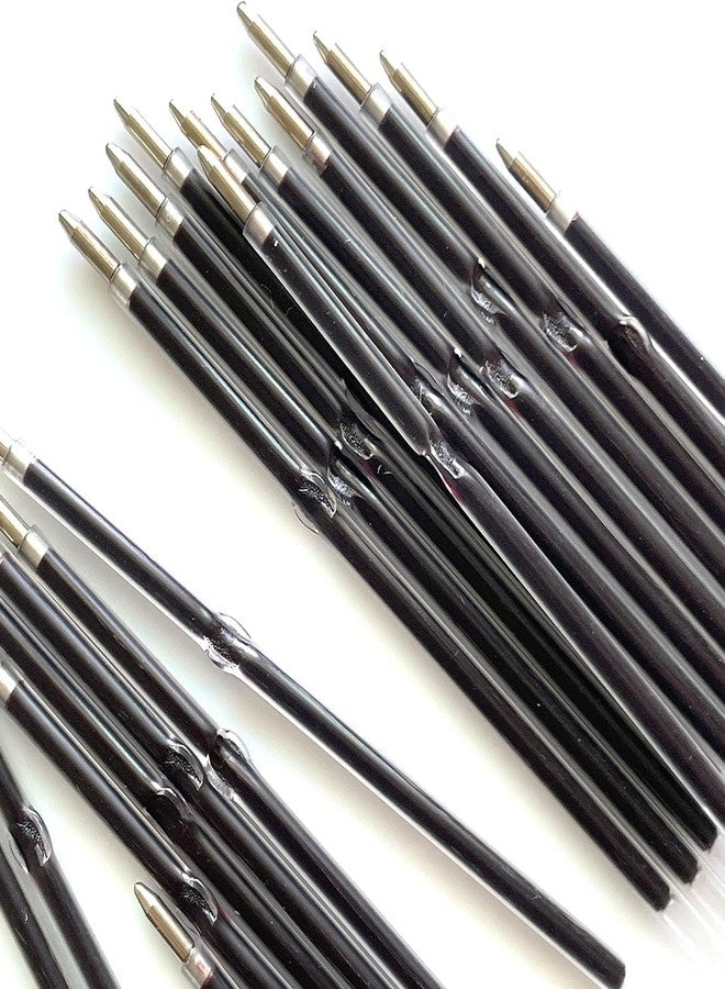 sencoo Senco 24 Pack 0.7 mm Black Retractable Pen Refills Replacement Ink Refills for Retractable Pens - Image 5