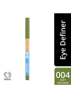 RIMMEL LONDON Kind & Free Clean Eyeliner Pencil - 004 - Soft Orchard Green, 1.1g  - Image 2