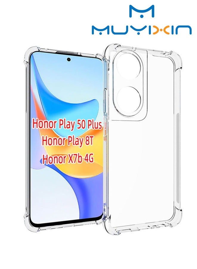 Muyixin Case for Honor X7b 4G Cover Air Cushion Soft Silicone Shockproof Anti-Scratch Protective Bumper Shell - Image 1